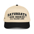 Saturdays Are Booked black and natural trucker hat by Off Hours