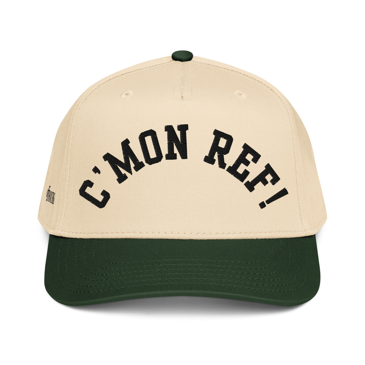 C'MON REF green and natural trucker hat by Off Hours