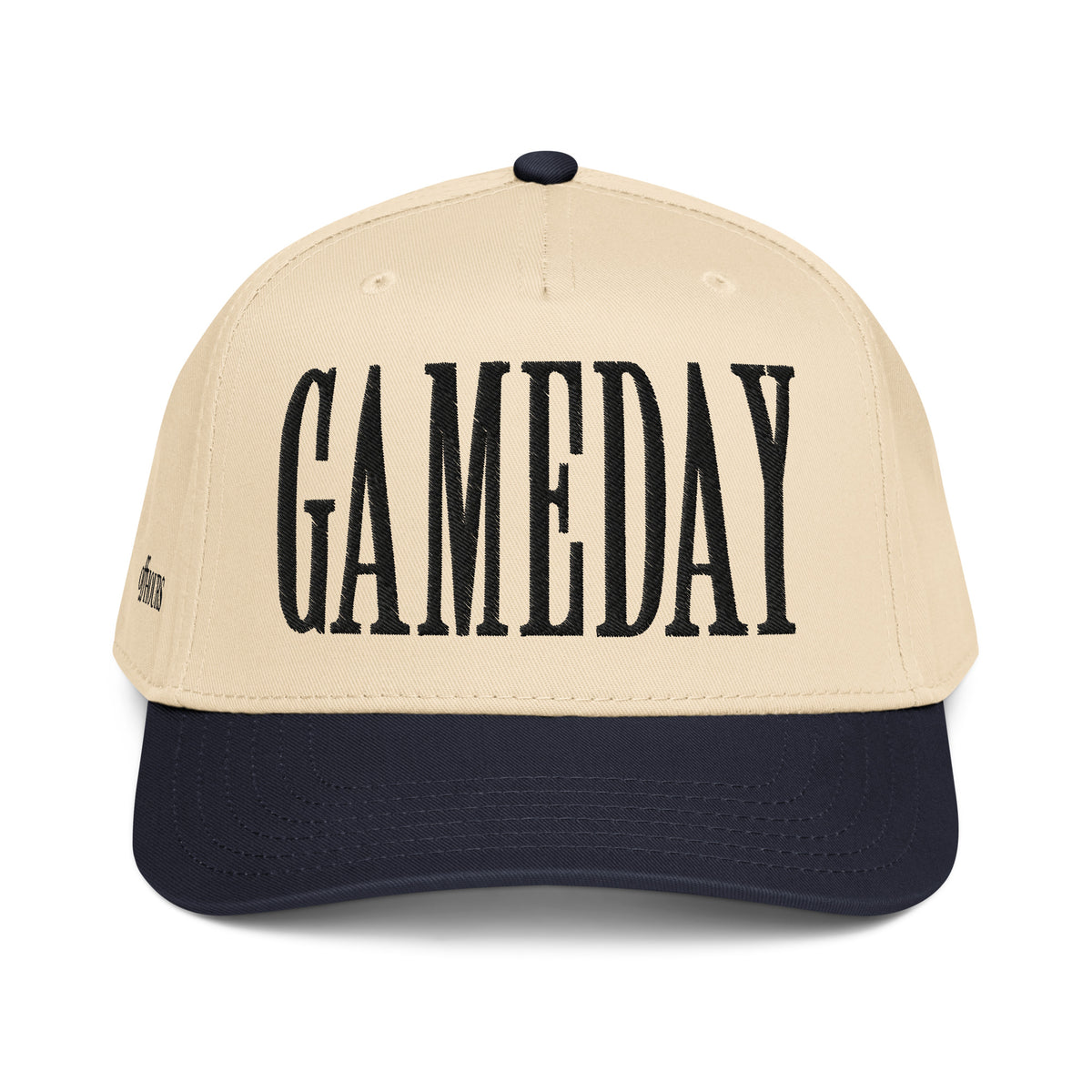 Gameday hat navy and natural trucker hat by Off Hours