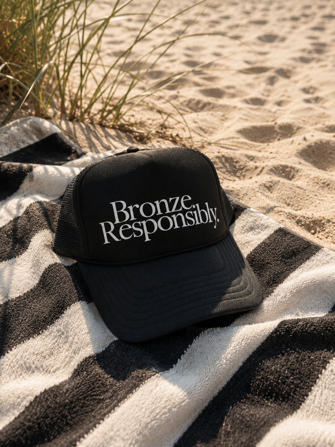 Bronze Responsibly Foam Trucker Hat