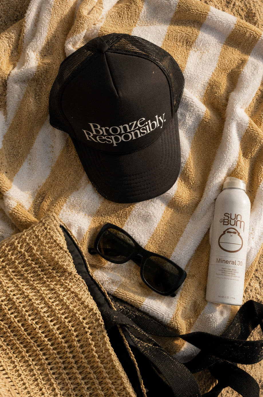 Bronze Responsibly Foam Trucker Hat